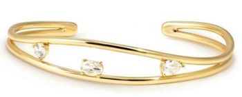 Bransoletka Nomination Sztywna My Rebel Art z białymi kamieniamid.jpg